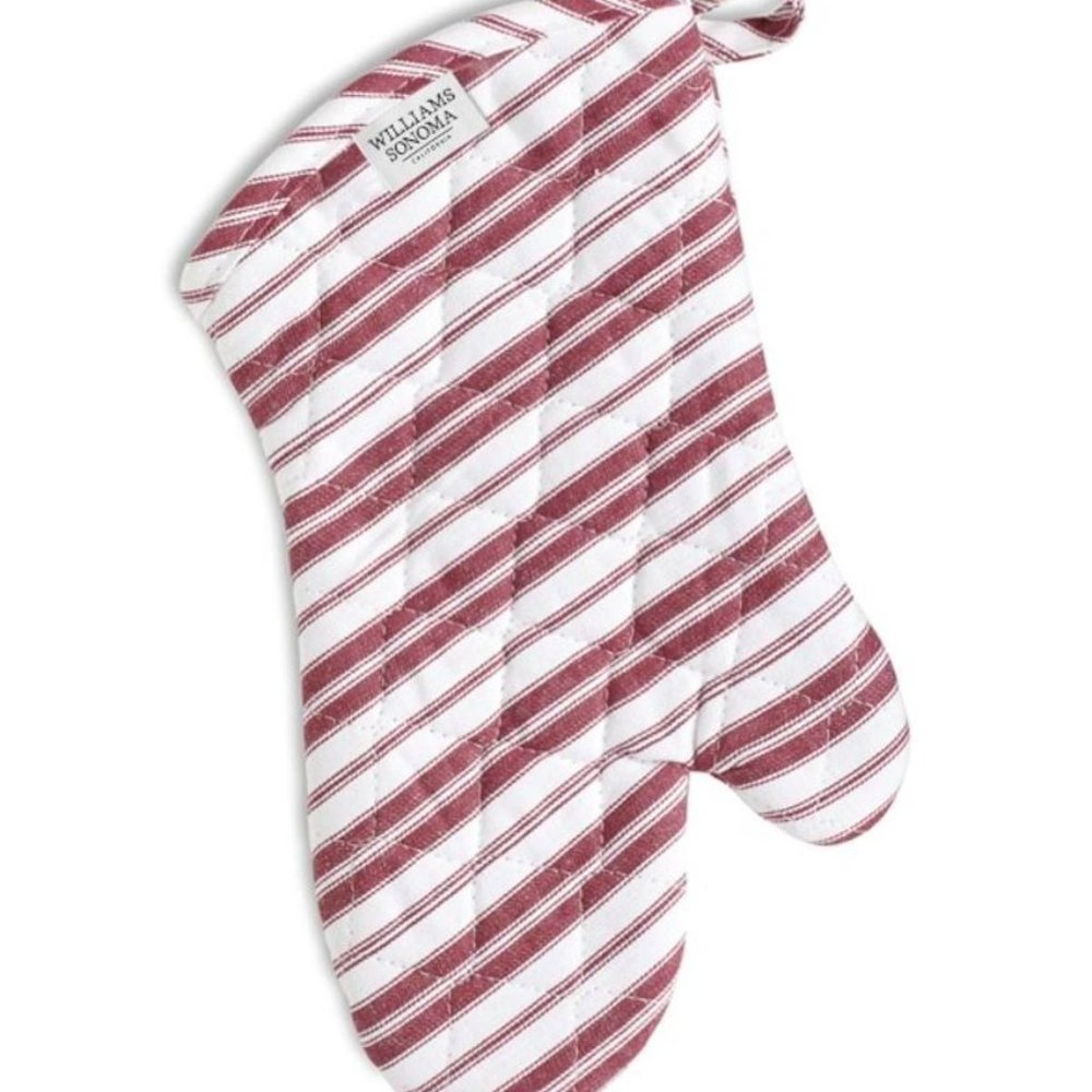 Williams Sonoma Classic Stripe Oven Mitt